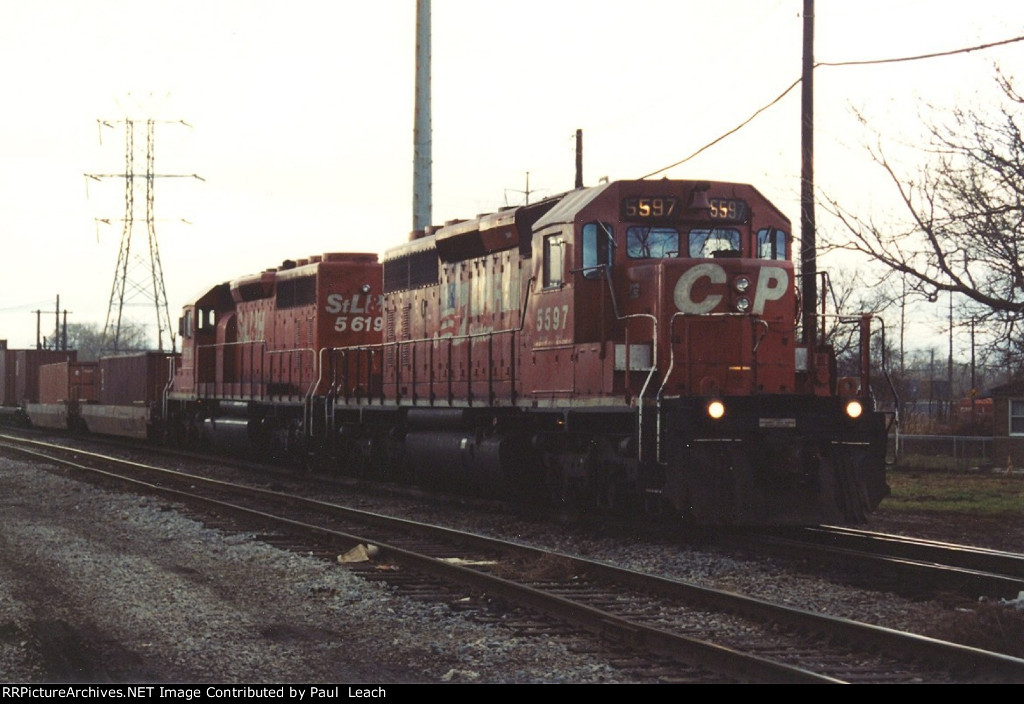 Stack train eases east